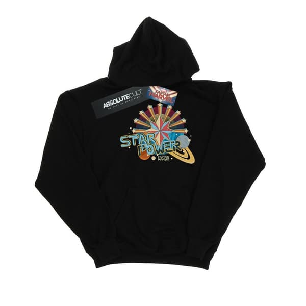 Marvel Girls Captain Marvel Star Power Hoodie
