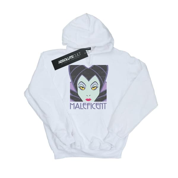 Disney Kvinnor/Ladies Maleficent Hoodie med kupat huvud