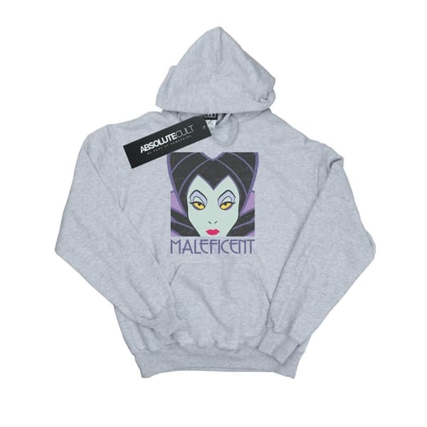 Disney Kvinnor/Ladies Maleficent Hoodie med kupat huvud