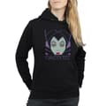 Miniatyrbild 3 av 5: Disney Kvinnor/Ladies Maleficent Hoodie med kupat huvud