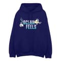 Miniatyrbild 1 av 3: Disney Womens/Ladies Den lilla sjöjungfrun Ocean Hoodie