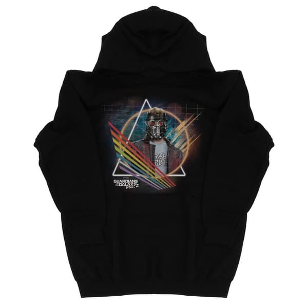 Marvel Pojkar Guardians Of The Galaxy Neon Star Lord Masked Hoodie