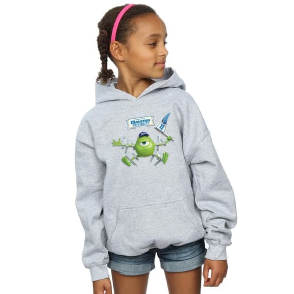 Disney Monsters University-hoodie med tejp för flickor