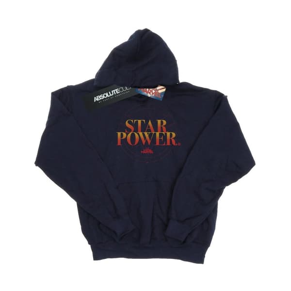 Marvel Womens/Ladies Captain Marvel Star Power Hoodie
