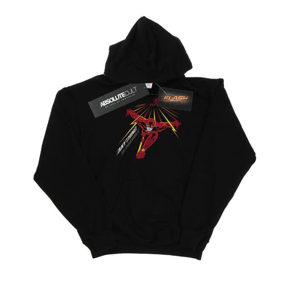 DC Comics Womens/Ladies The Flash Anything Is Possible Hoodie