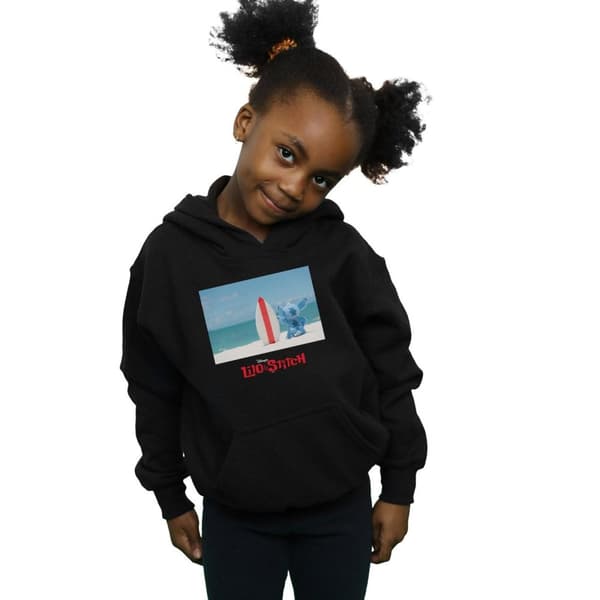 Disney Girls Lilo And Stitch Surf Beach Hoodie