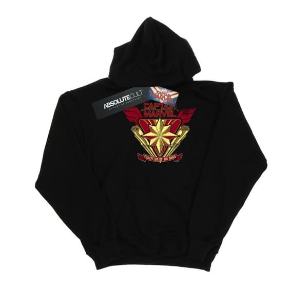 Marvel Girls Captain Marvel Protector Of The Skies Hoodie