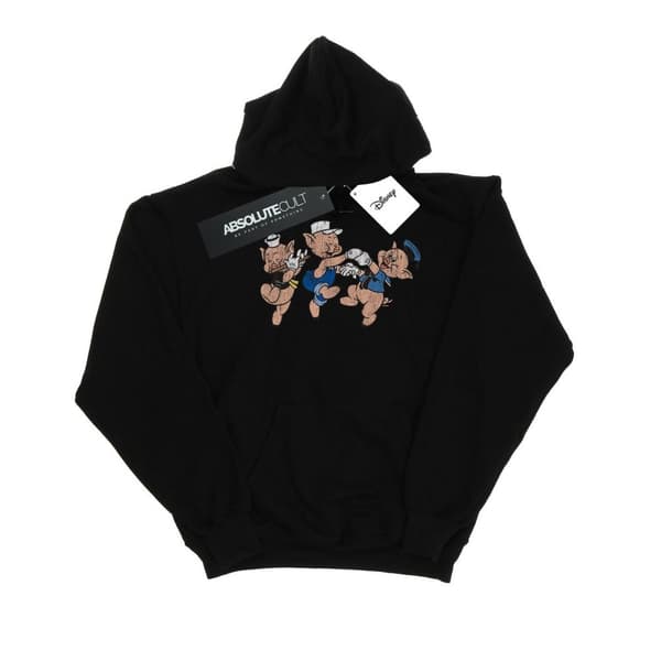 Disney Girls Three Little Pigs Having Fun Hoodie