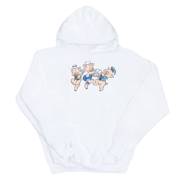 Disney Girls Three Little Pigs Having Fun Hoodie