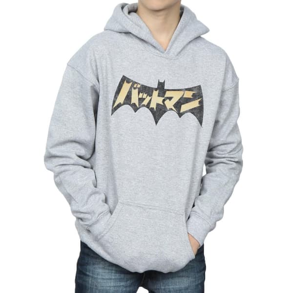 DC Comics Pojkar - huvtröja med Batman International-logga