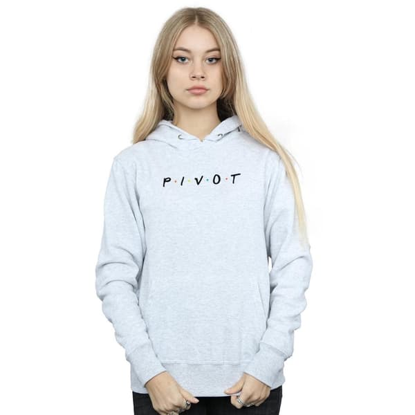 Friends Womens/Ladies Pivot Logo Hoodie