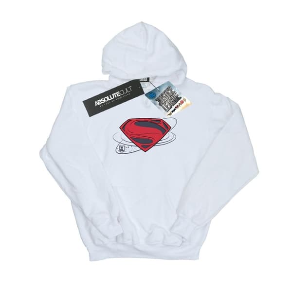 DC Comics Justice League Movie Superman Logo Hoodie för tjejer