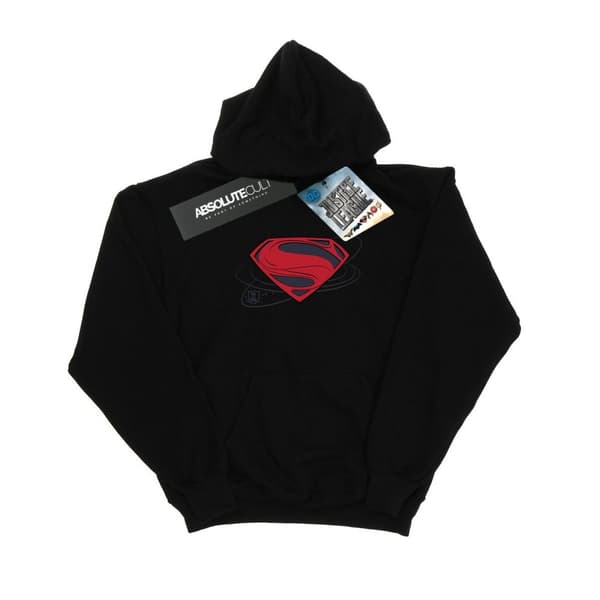 DC Comics Justice League Movie Superman Logo Hoodie för tjejer