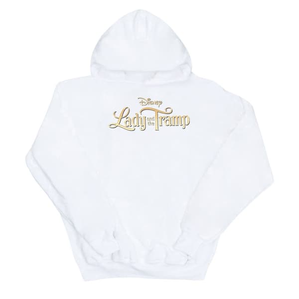 Disney Womens/Ladies Lady And The Tramp Classic Logo Hoodie