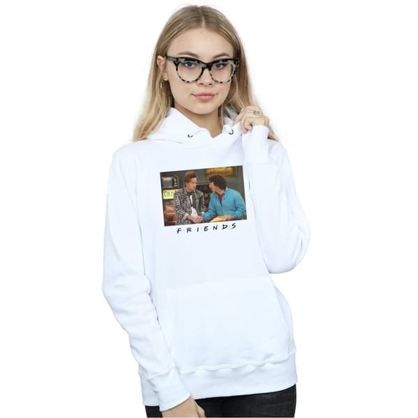 Friends Womens/Ladies Ross And Chandler Handshake Hoodie
