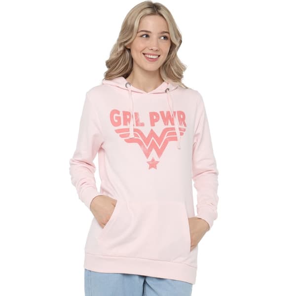 Wonder Woman Womens/Ladies Girl Power Hoodie