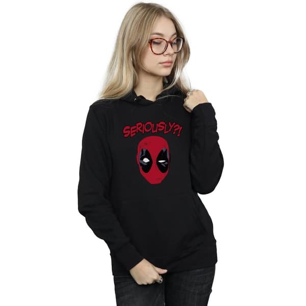 Marvel Womens/Ladies Deadpool Seriously Hoodie