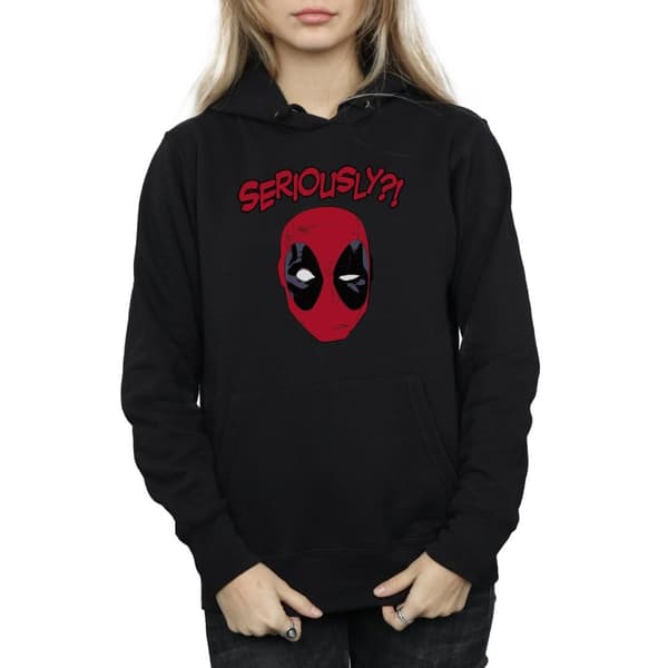 Marvel Womens/Ladies Deadpool Seriously Hoodie