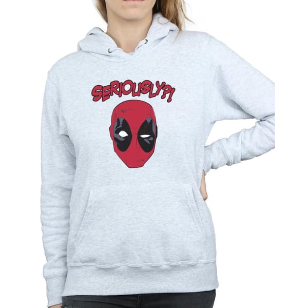 Marvel Womens/Ladies Deadpool Seriously Hoodie