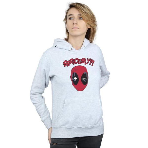 Marvel Womens/Ladies Deadpool Seriously Hoodie