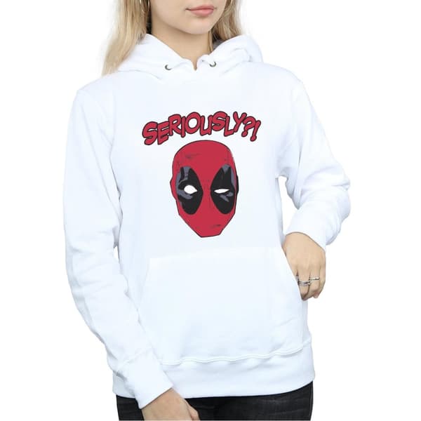 Marvel Womens/Ladies Deadpool Seriously Hoodie