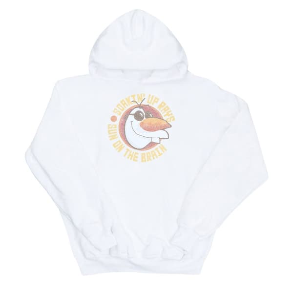 Disney Womens/Ladies Frozen Olaf Sun On The Brain Hoodie