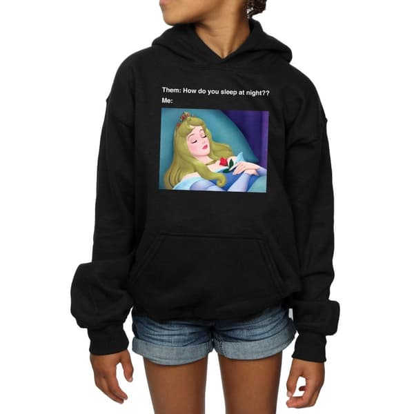Disney Girls Sleeping Beauty Meme Hoodie