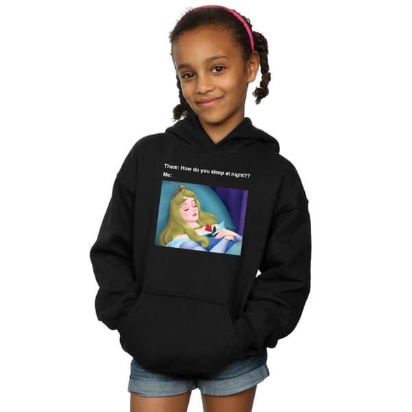 Disney Girls Sleeping Beauty Meme Hoodie