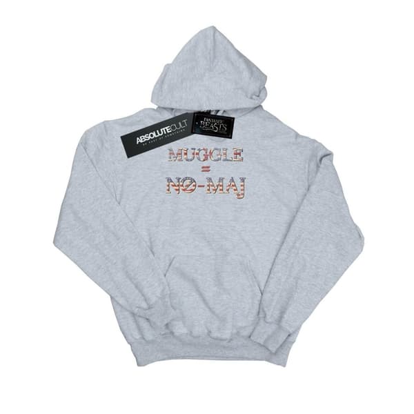 Fantastic Beasts Hoodie för kvinnor/damer No Muggle No Maj