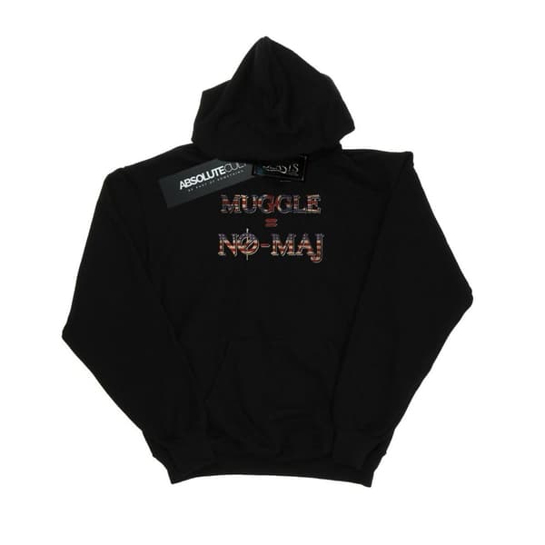 Fantastic Beasts Hoodie för kvinnor/damer No Muggle No Maj