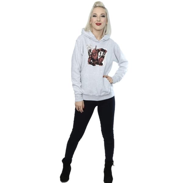 Marvel Dam/Lady Deadpool Breaktime Tacos Huvtröja