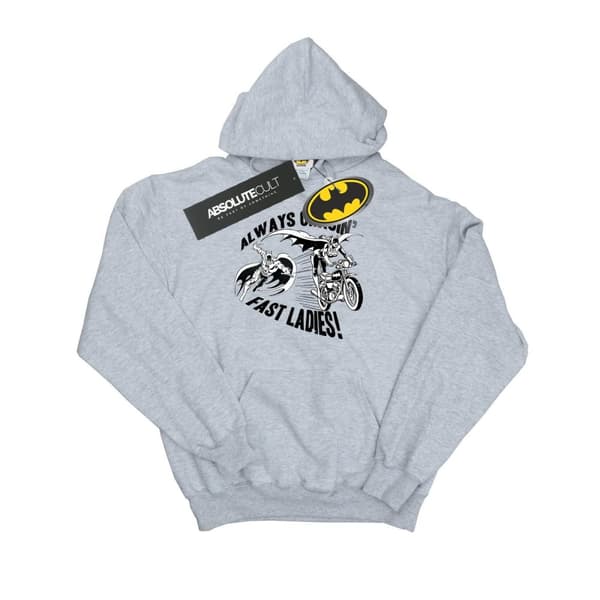 DC Comics Dam/Lady Batman Always Chasin´ Hoodie Sports Grey XXL