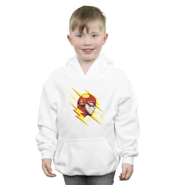 DC Comics Boys The Flash Lightning Portrait Hoodie