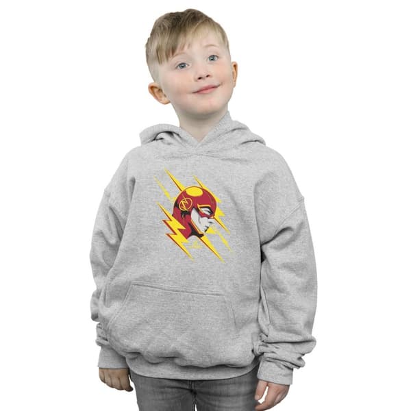 DC Comics Boys The Flash Lightning Portrait Hoodie