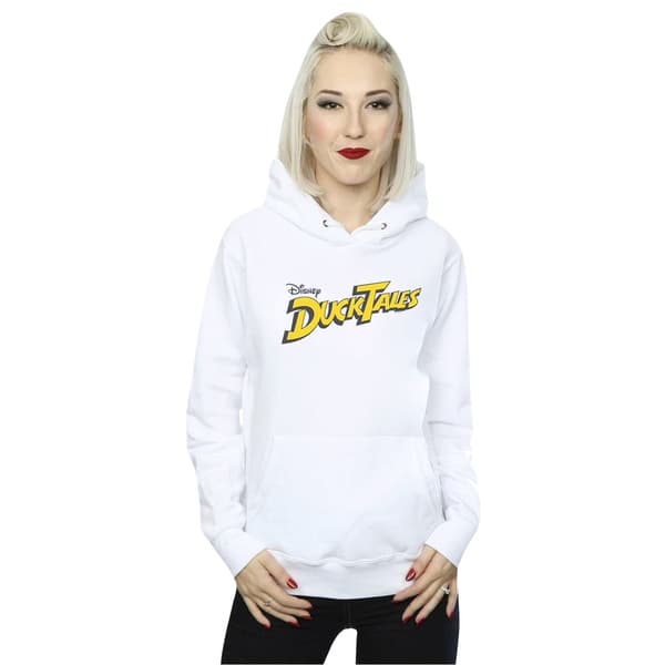 Disney Kvinnor/Ladies Duck Tales Logo Hoodie