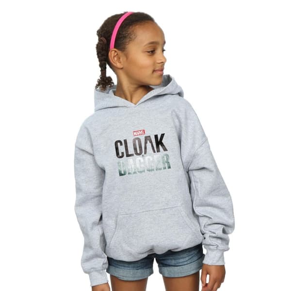 Marvel Girls Cloak And Dagger Logo Hoodie
