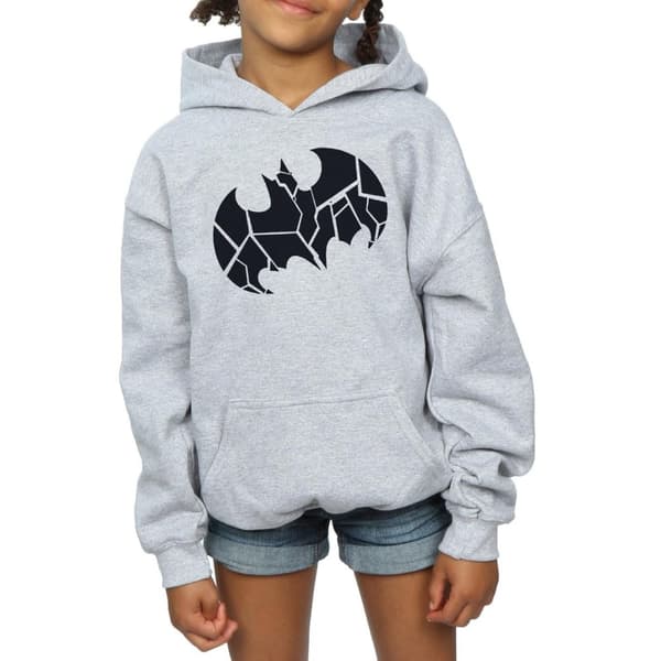DC Comics Girls Batman One Colour Shield Hoodie