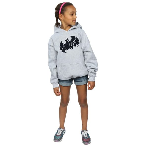 DC Comics Girls Batman One Colour Shield Hoodie