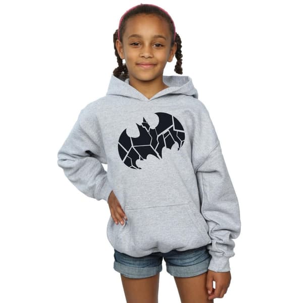 DC Comics Girls Batman One Colour Shield Hoodie