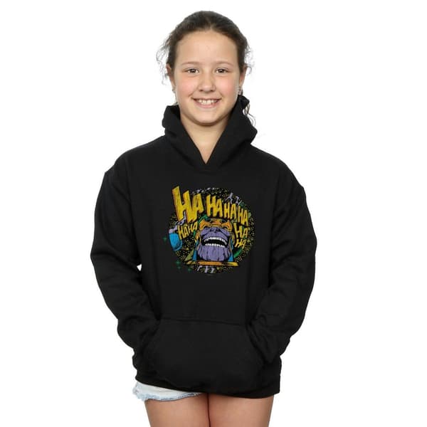 Marvel Girls Thanos Laughs Hoodie