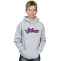 Miniatyrbillede 2 af 5: DC Comics Boys The Joker Text Logo Hoodie