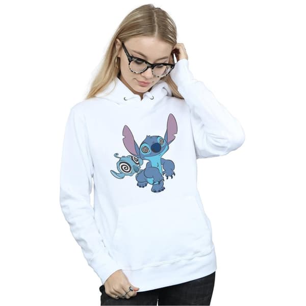 Disney Womens/Ladies Lilo And Stitch Hypnotized Hoodie