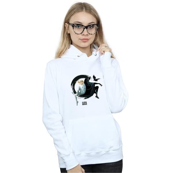 Marvel Womens/Ladies Cloak And Dagger Ink Circle Hoodie