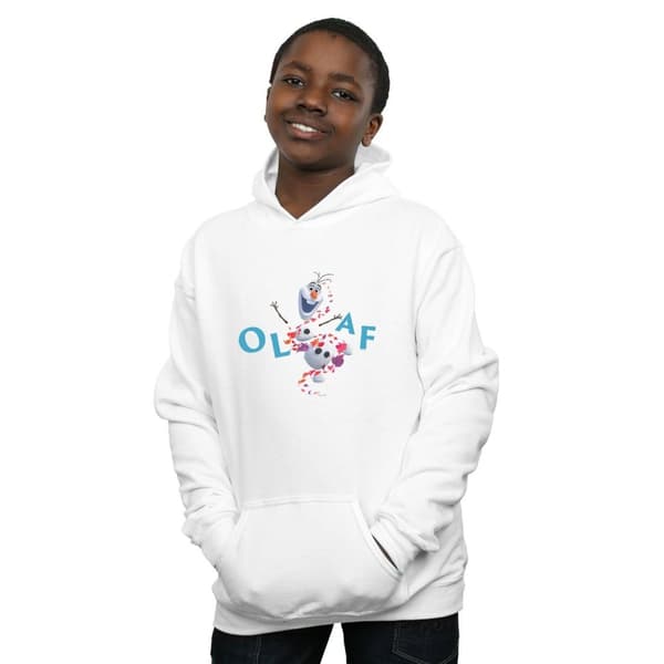 Disney Pojkar Frozen 2 Olaf Leaf Jump Hoodie