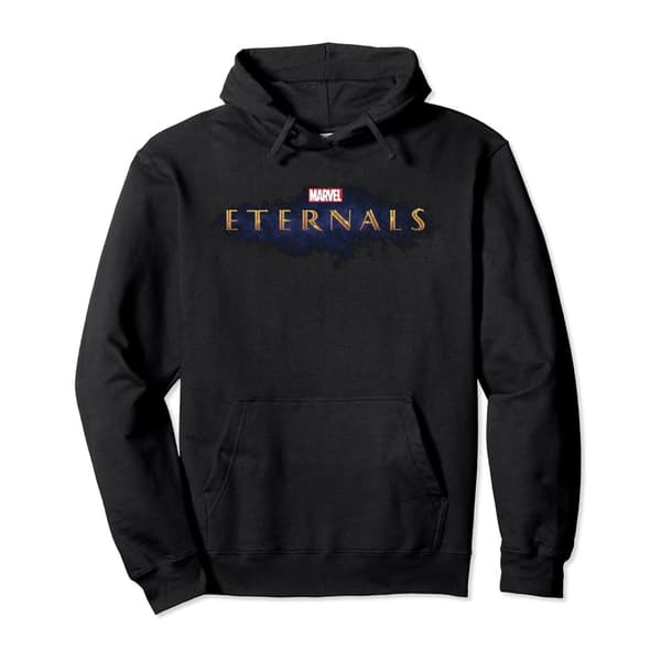 Marvel Kvinnor/Ladies Eternals Movie Logo Hoodie