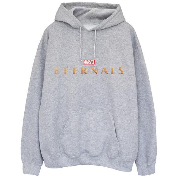 Marvel Kvinnor/Ladies Eternals Movie Logo Hoodie