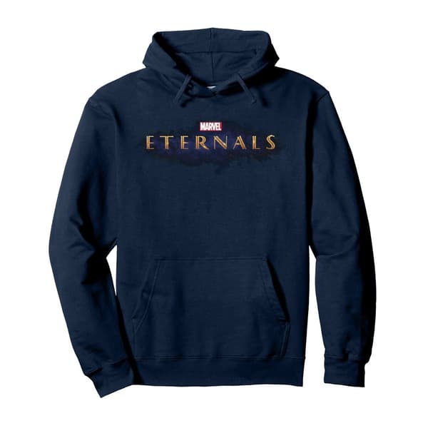 Marvel Kvinnor/Ladies Eternals Movie Logo Hoodie
