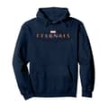 Miniatyrbild 1 av 2: Marvel Kvinnor/Ladies Eternals Movie Logo Hoodie
