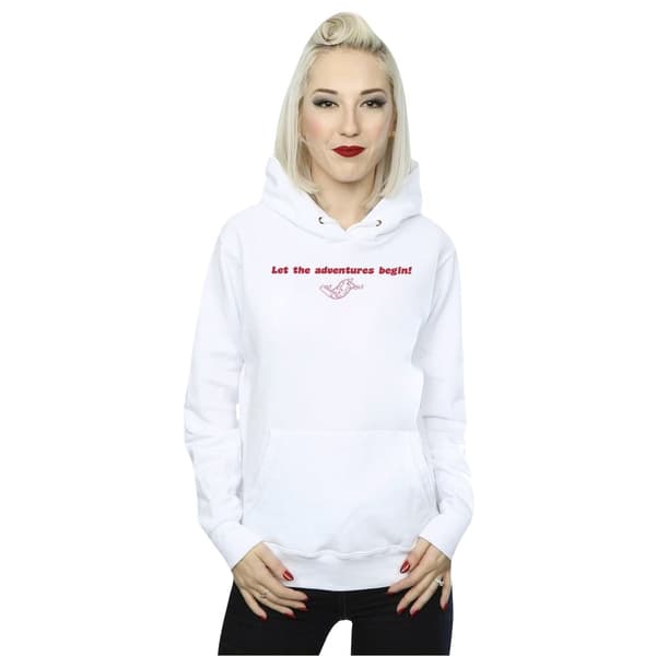 Disney Dam/kvinnor Aladdin Låt äventyren börja Hoodie