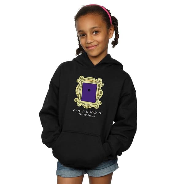 Friends Girls Door Peephole Hoodie